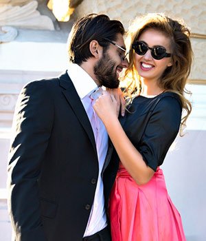 homem com elegância
