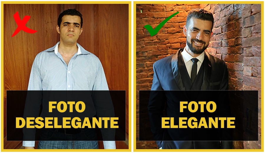 Foto de perfil elegante-min